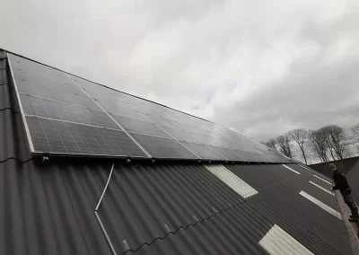Project zonnepanelen reiniging Groningen